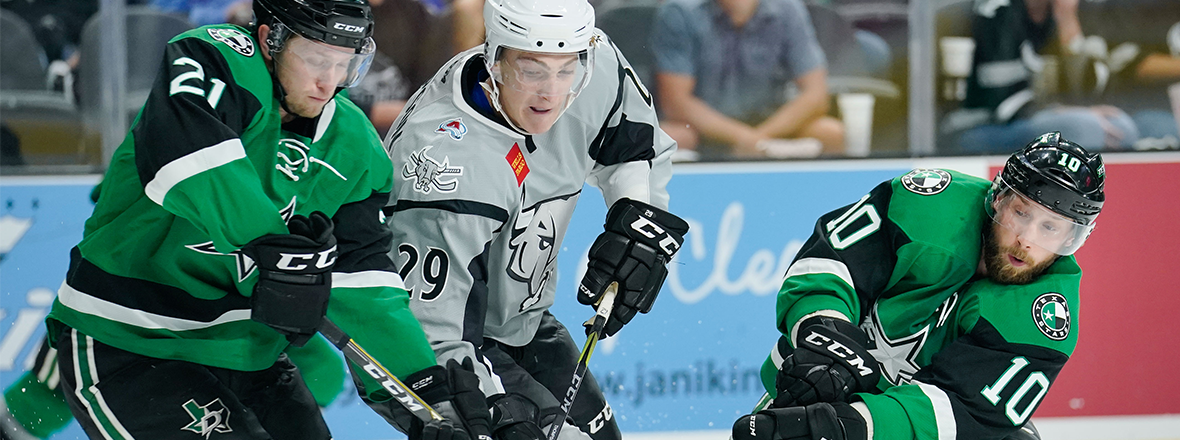 Stars Fall Short in 3-1 Loss to Rampage