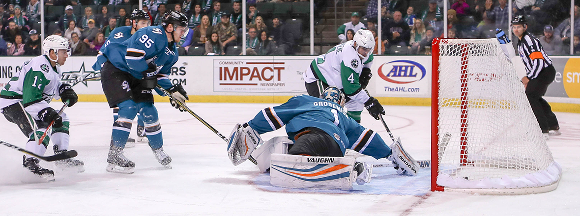 Stars Overpower Barracuda in Shootout, 3-2
