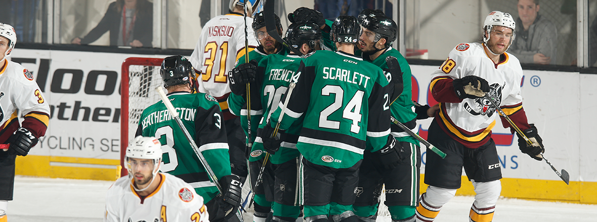 Stars Shock Wolves in Overtime, 2-1