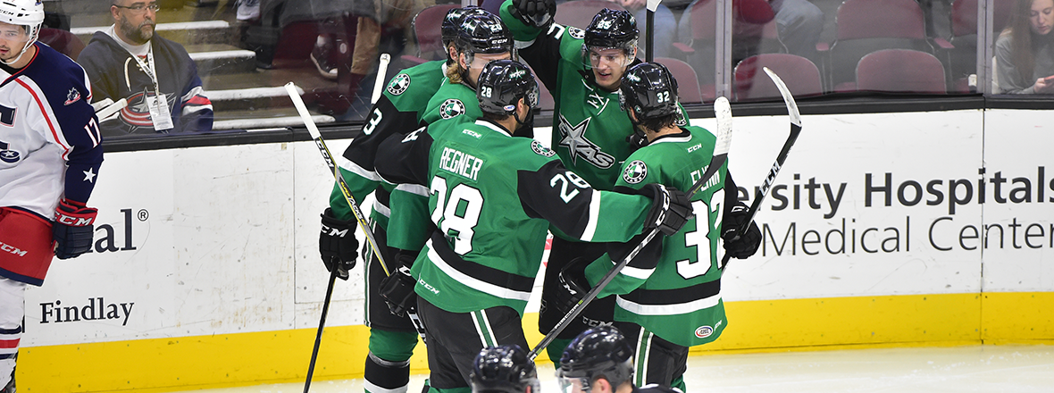 Bow Stays Hot in Stars 4-1 Win in Cleveland
