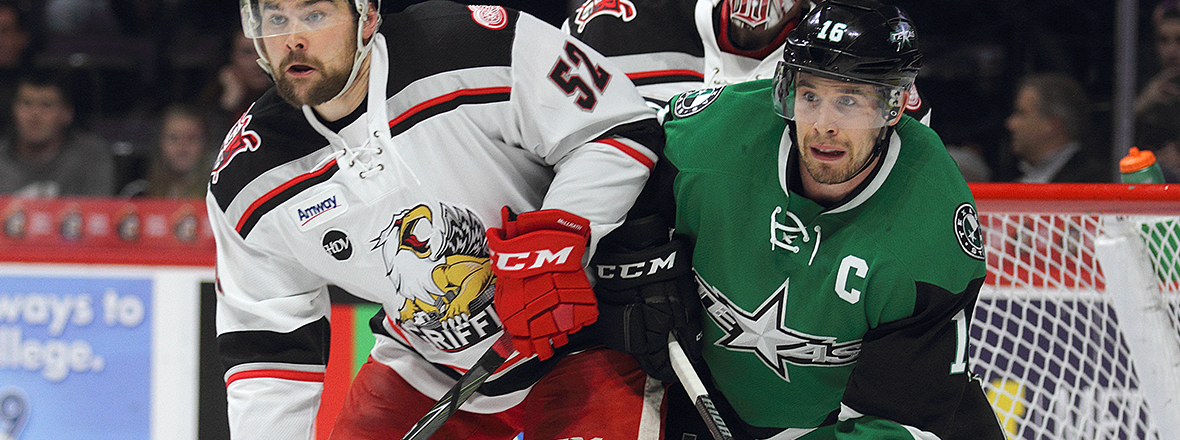 McKenzie's Hat Trick Takes Down Griffins, 5-2