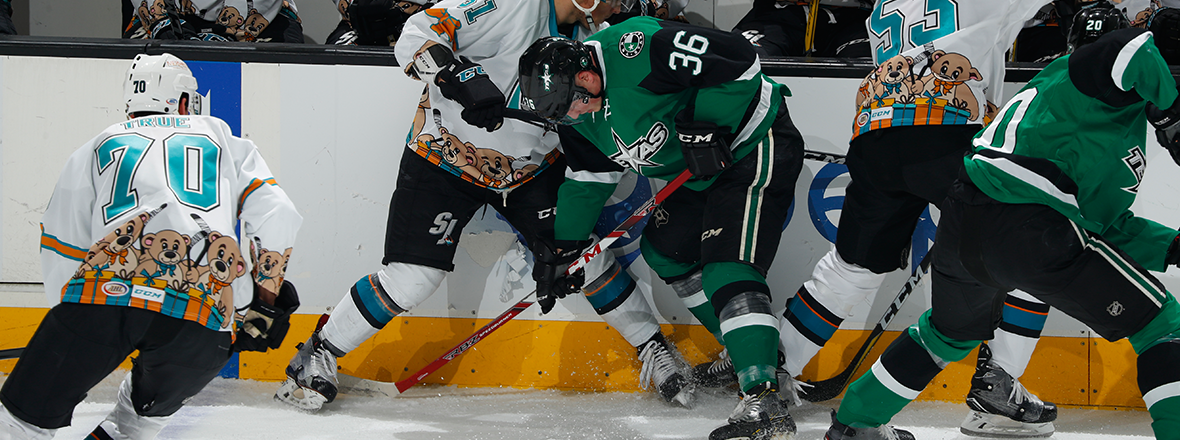 Stars Stalled in San Jose in 3-1 Loss