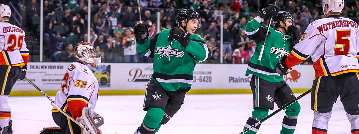 Stars Hold On in a Wild One to Win 4-3