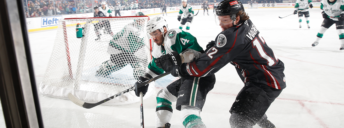 Stars Fall in Morning Matchup with Wolves