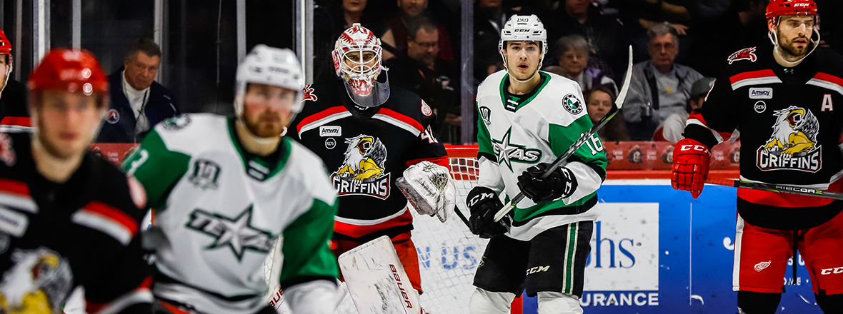 Stars Rally for Point, Fall in Shootout to Grand Rapids