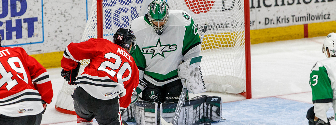 Stars Shut Down by Hogs in 2-1 Loss