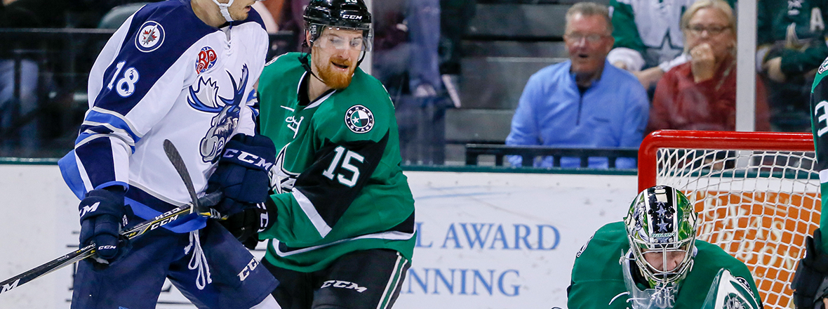 Stars Fall to Moose, 6-3