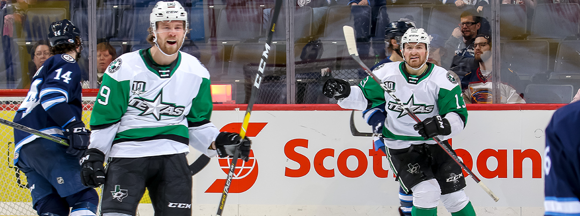 Stars Overcome Moose Comeback with 5-4 Overtime Win