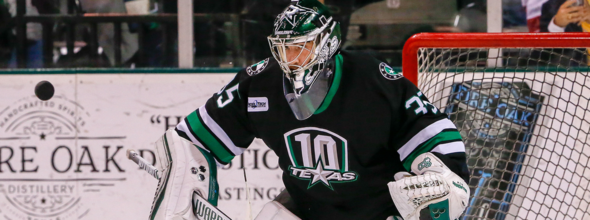 Stars Sign Goaltender Landon Bow to 1-Year Contract