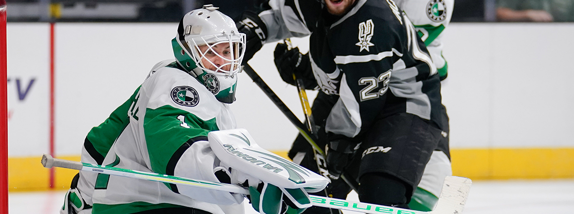 Stars Fall to Rampage in Preseason Opener