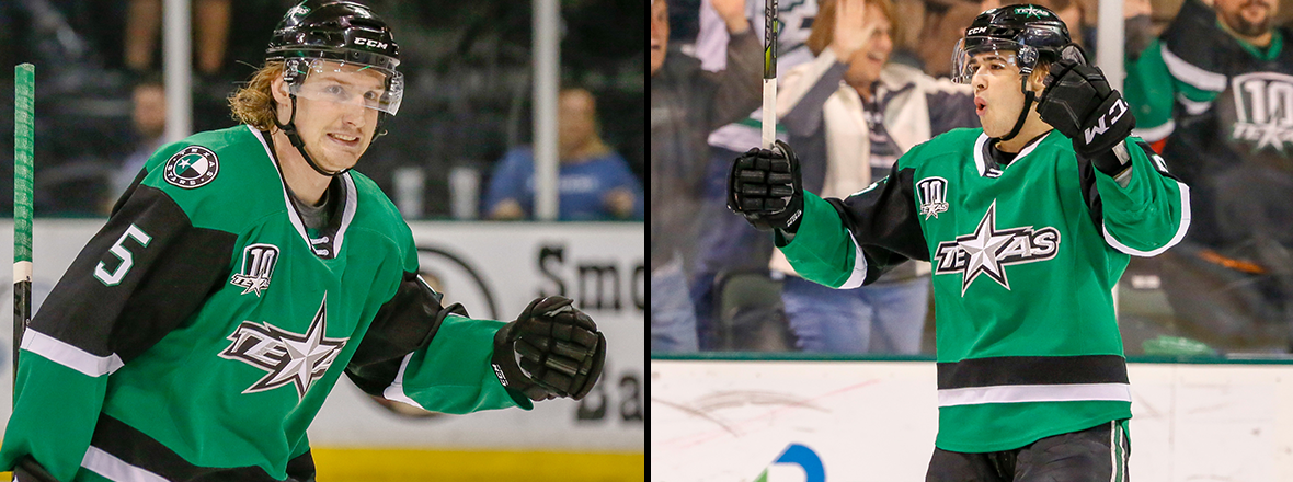 Dallas Stars Recall Caamano and Gardner