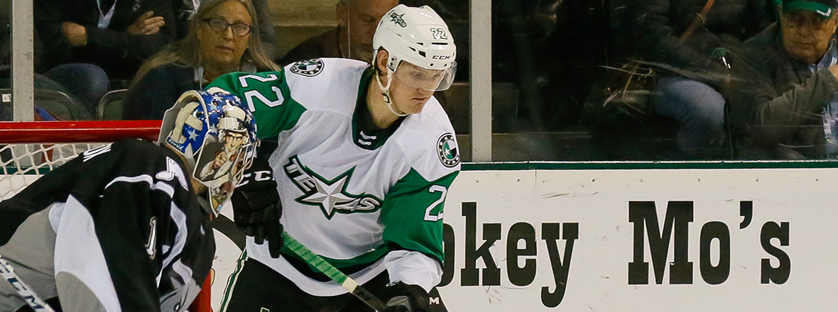 Center Rhett Gardner Recalled by Dallas Stars