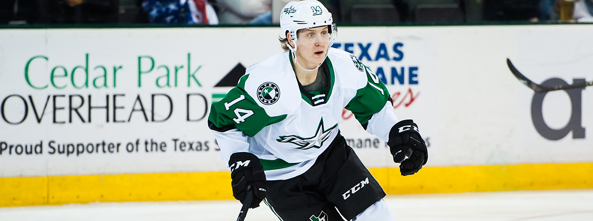 Dallas Stars Recall Left Wing Joel Kiviranta from Texas