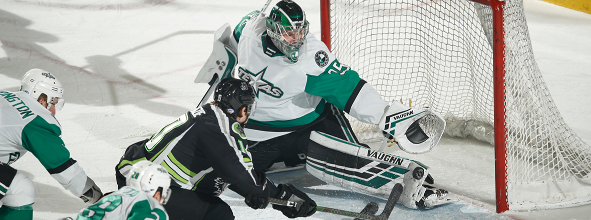 Melnick, Stars Earn 2-1 Overtime Win to Open New Year