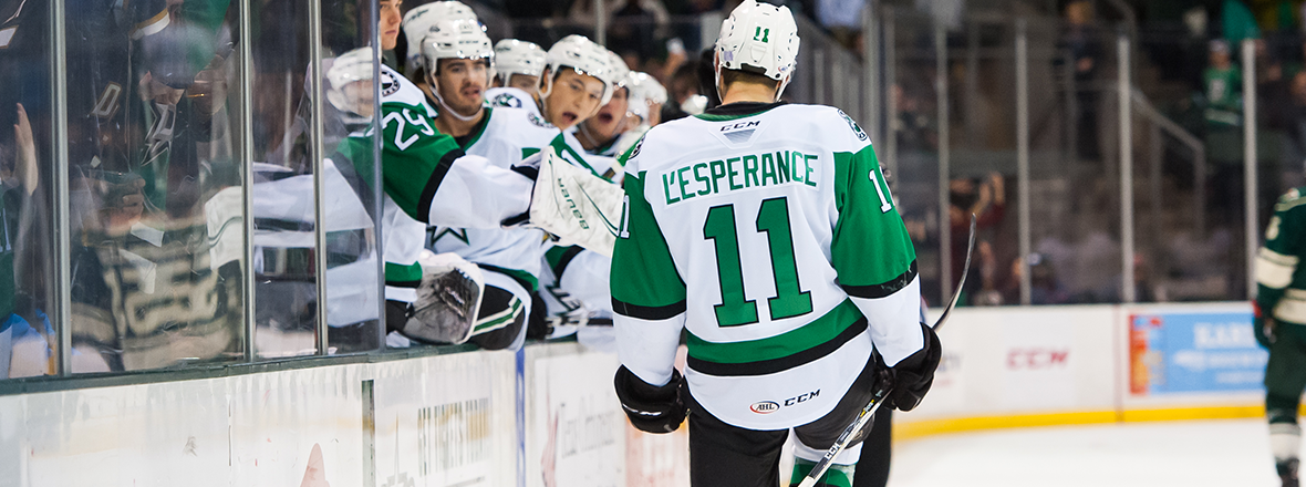 L’Esperance Selected to 2020 AHL All-Star Classic 