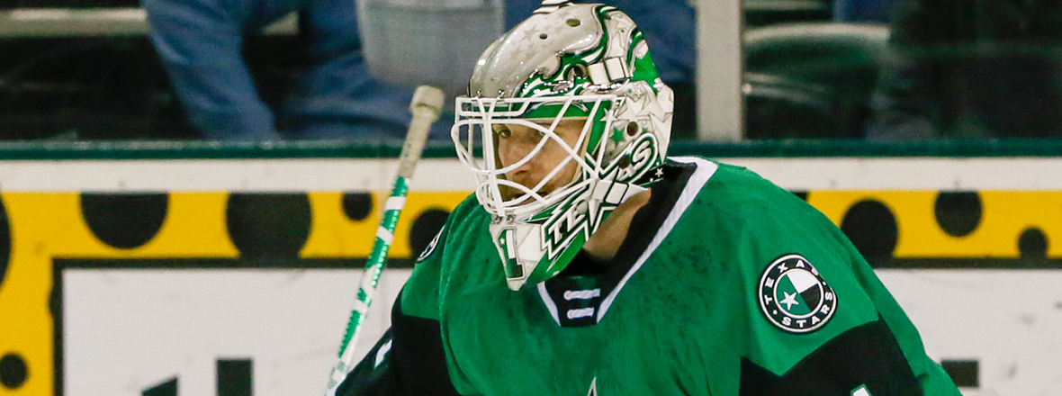 Texas Returns Goaltender Tomas Sholl to Idaho