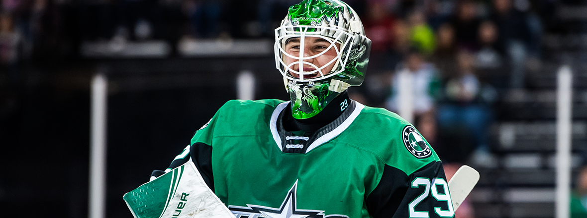 Dallas Stars Return Goaltender Jake Oettinger to Texas