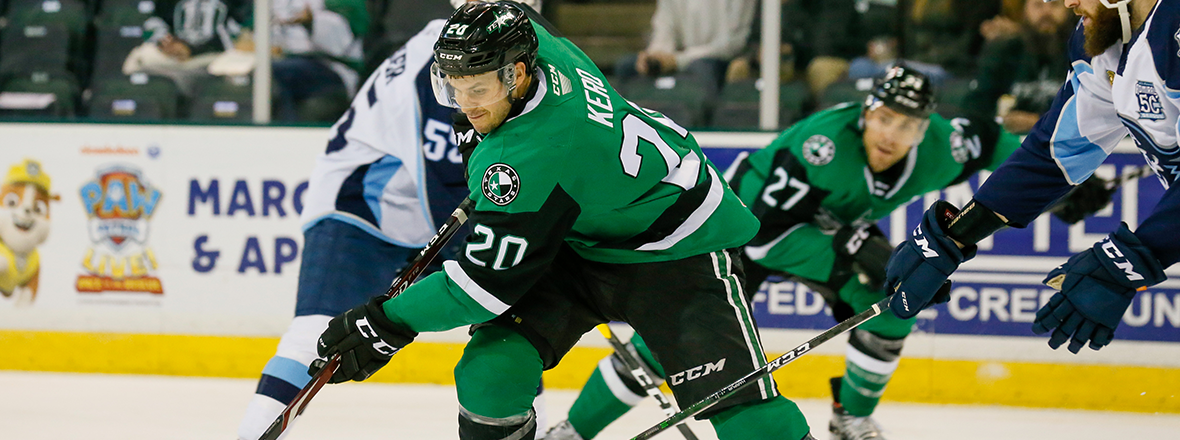 Stars Fall to Admirals 3-2 in Overtime Battle