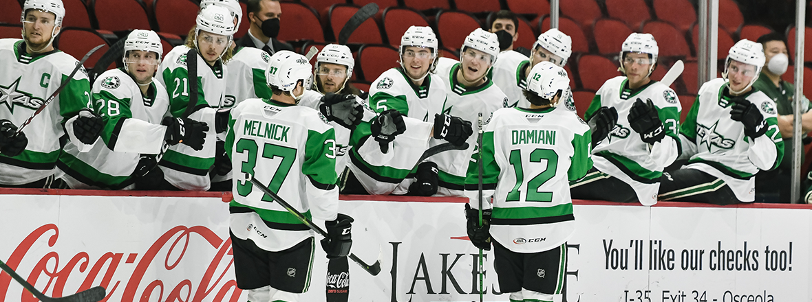 Stars Power Through Iowa in Third Period for 8-4 Win