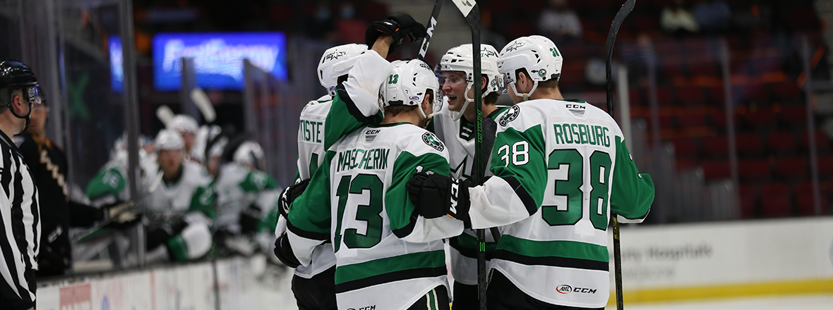 Stars Score Four Unanswered to Stun Monsters