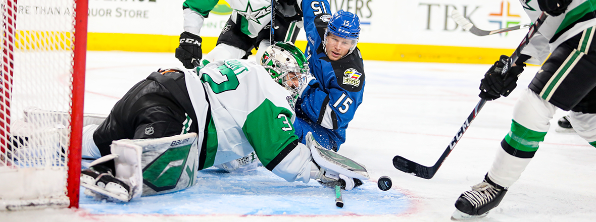 Point Shines in Stars 2-1 Shootout Win