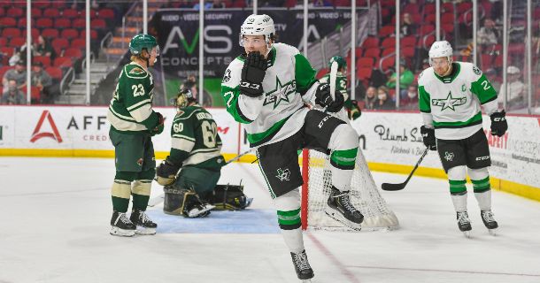 Stars Finish Season with 3-2 Win Over Wild Thumbnail