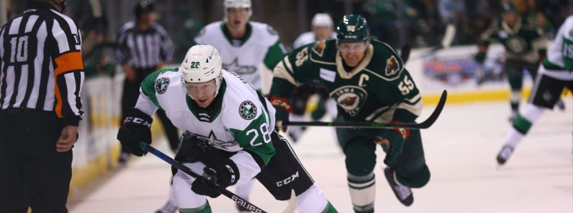 Stars Blanked by Wild in Season Opener