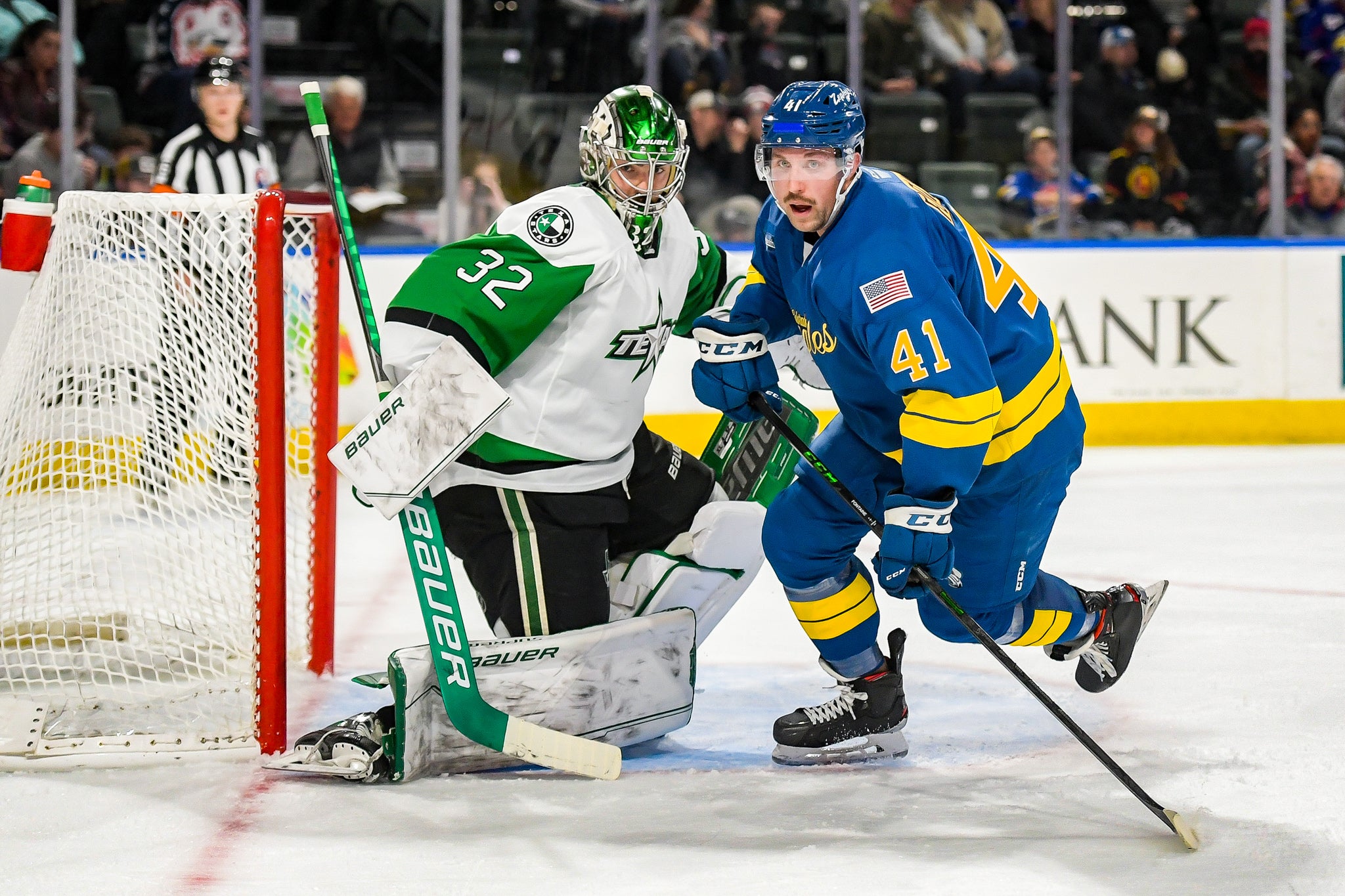 Stars Fall 2-1 in First Meeting of the Season to Colorado