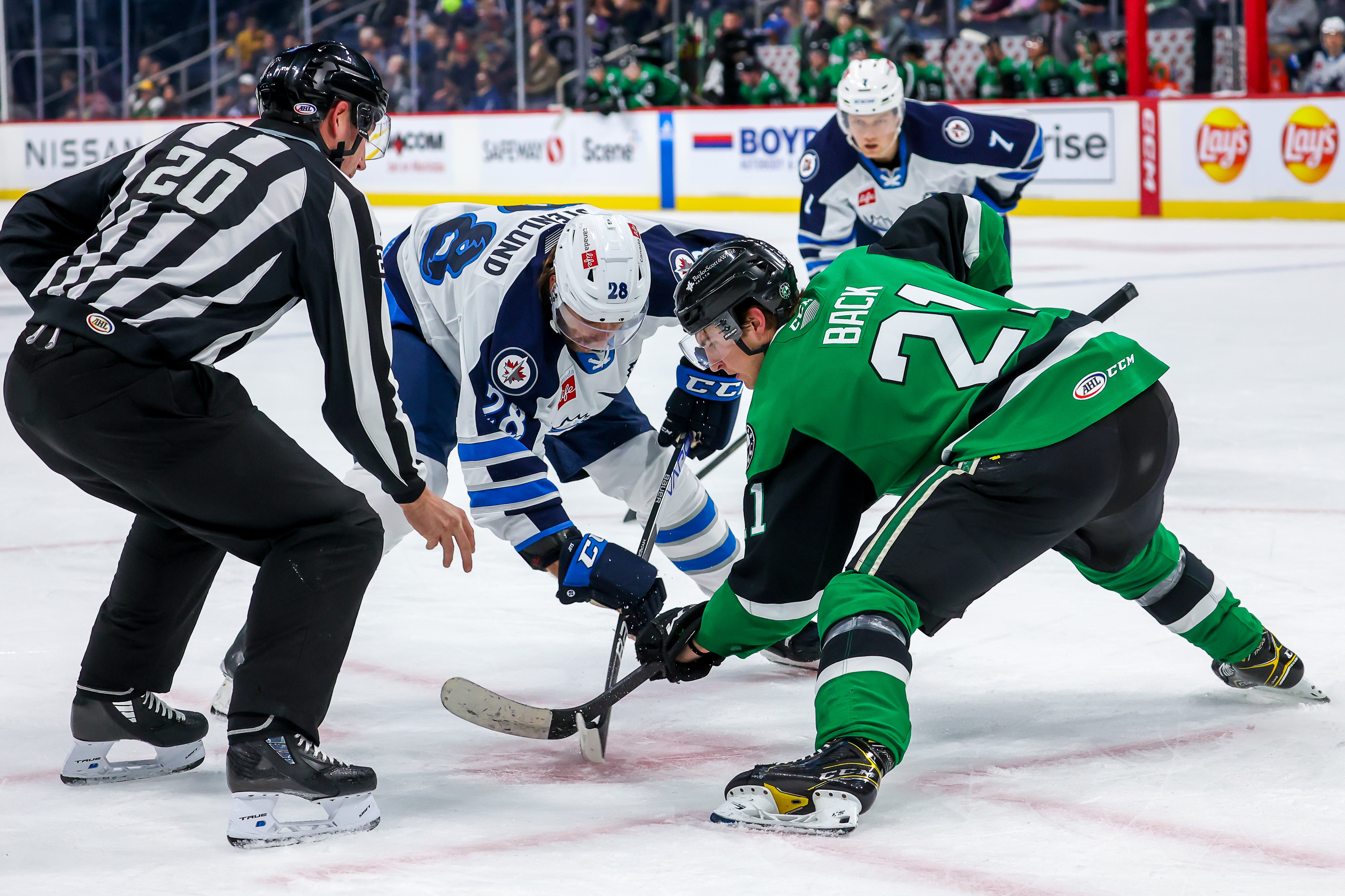 Stars Salvage a Point in Overtime Loss to Moose