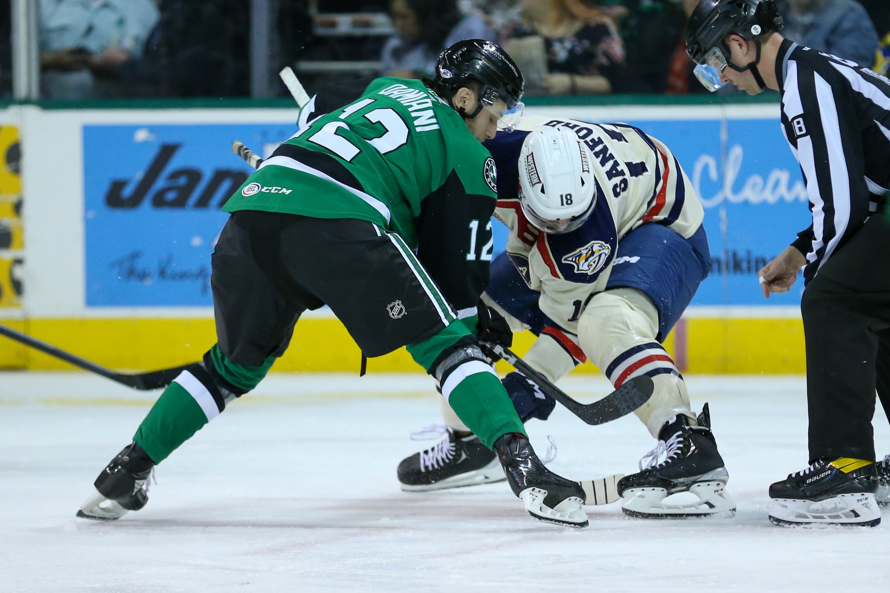 San Diego Gulls fall to the Texas Stars