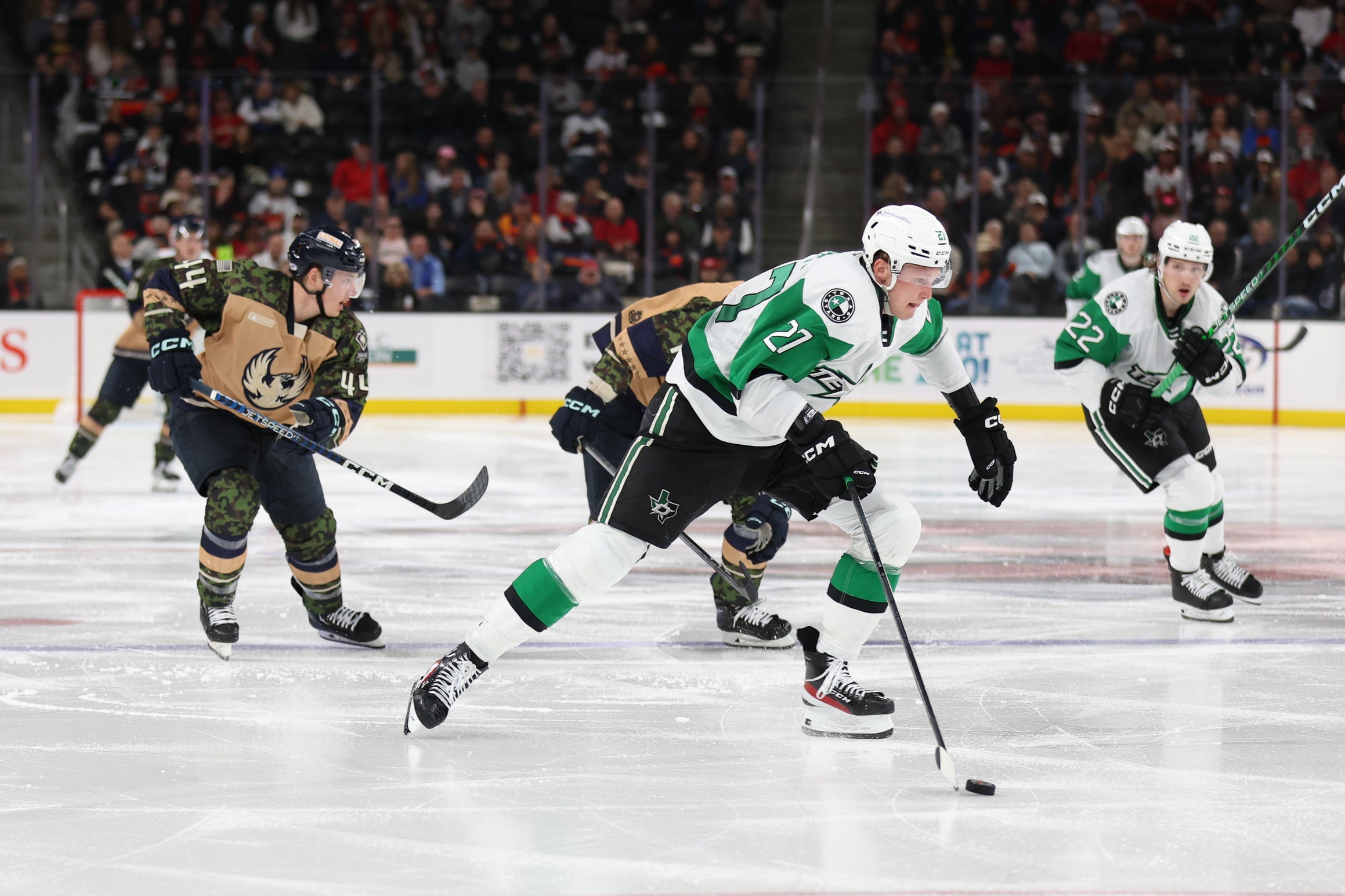 Firebirds get three first period goals over Reign