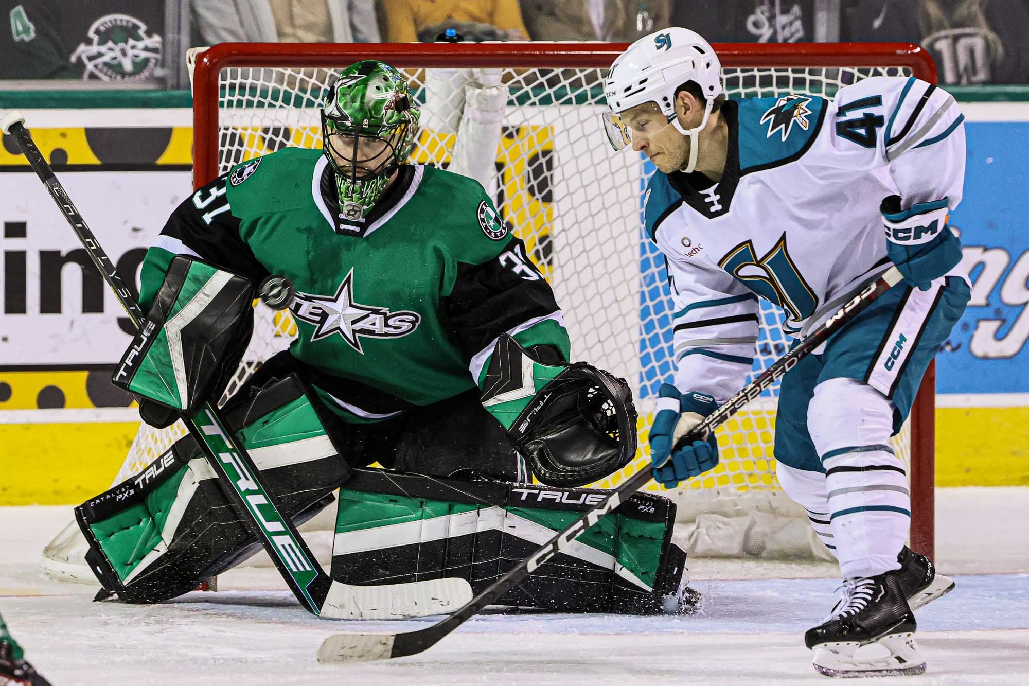 Cedar Park Texas Stars mascot Ringo has one goal