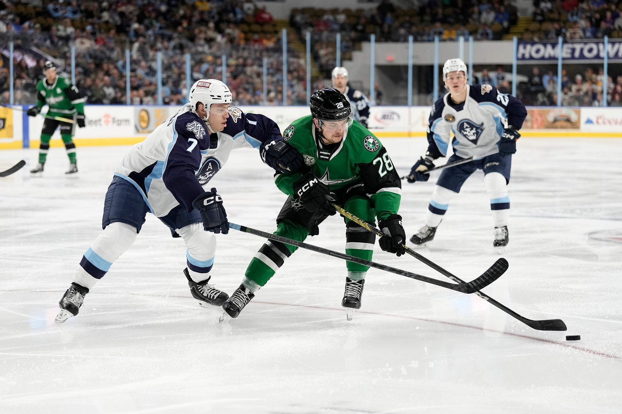 Cedar Park Texas Stars mascot Ringo has one goal