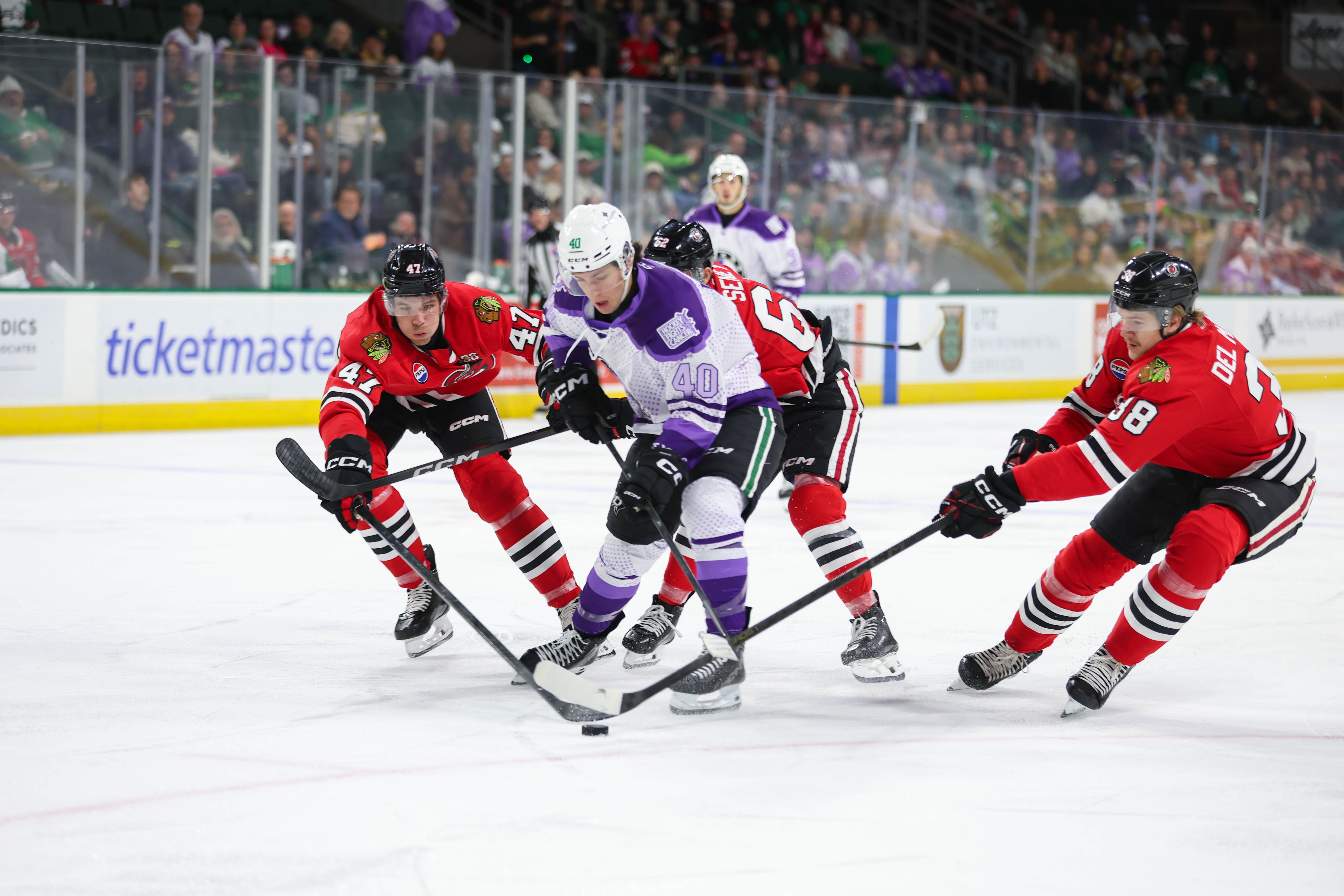 IceHogs Stun Stars in Overtime