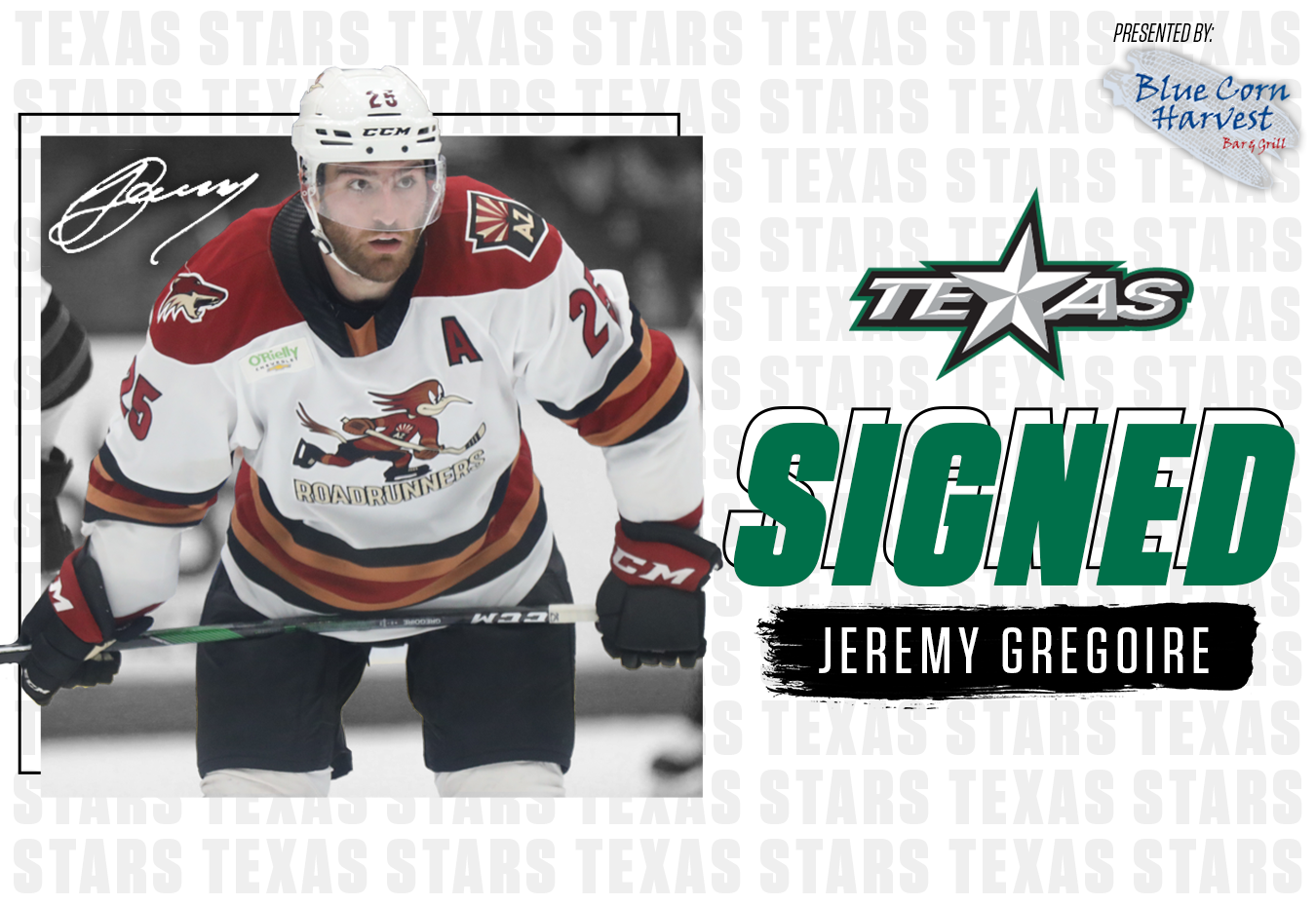 Texas Stars on X: Happy Birthday to a new face, Jeremy Gregoire