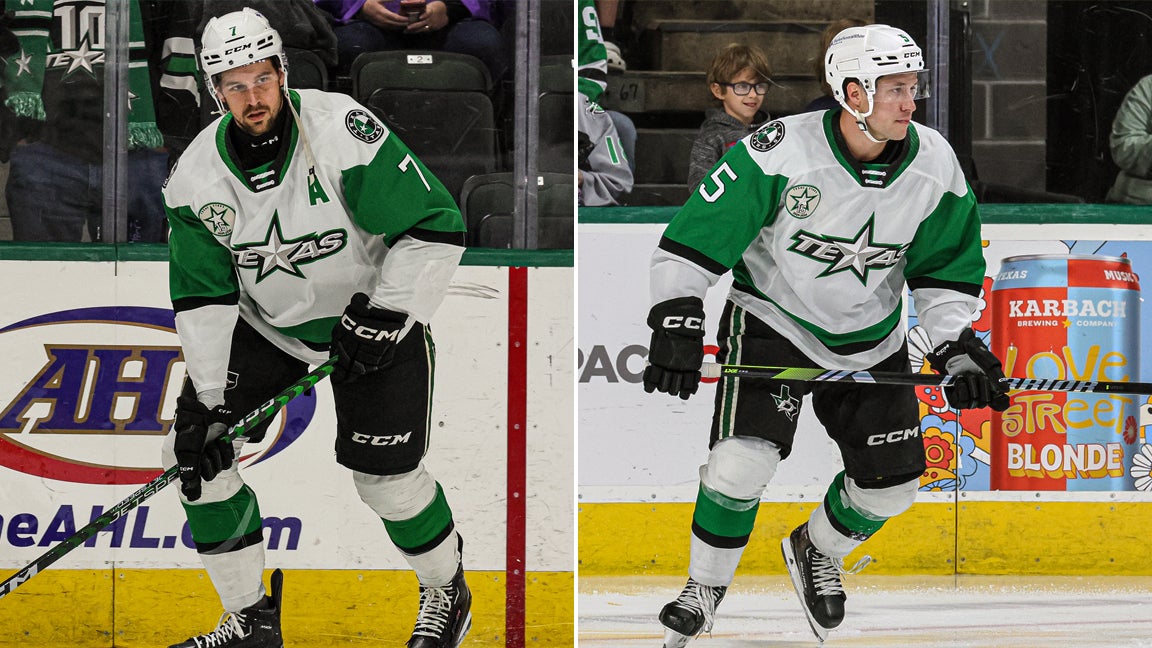 Dallas Recalls Defensemen Petrovic and Pouliot from Texas