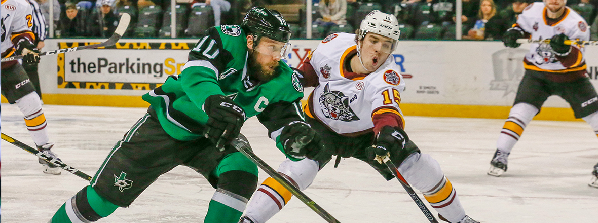 Stars Early Lead Ripped Away in 2-1 Overtime Loss