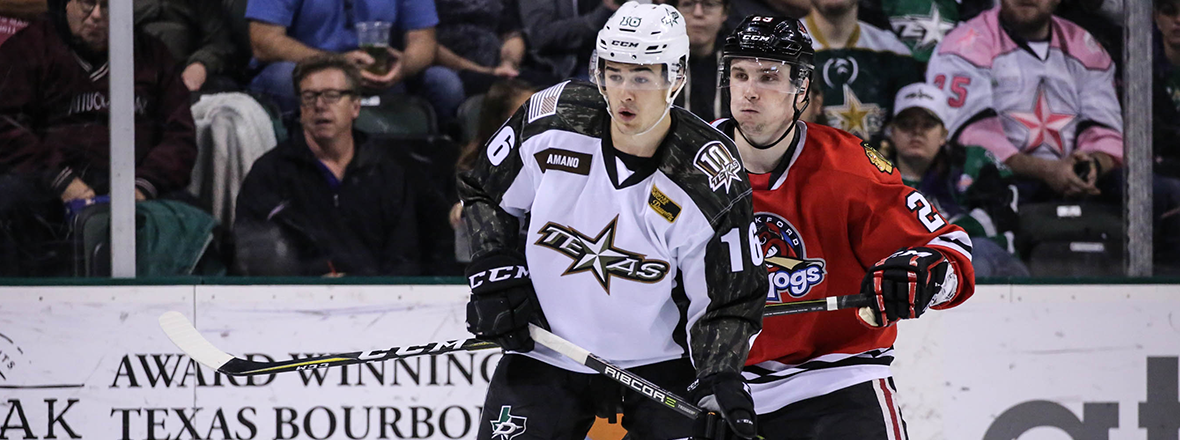 Stars Earn Point in Shootout with IceHogs