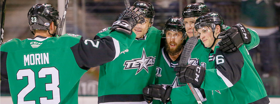 Stars win 4-3 in Shootout Thriller