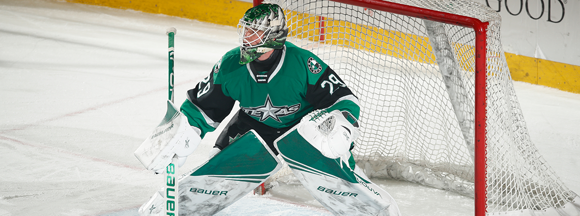 Stars Blank Wolves on Oettinger’s 32-Saves