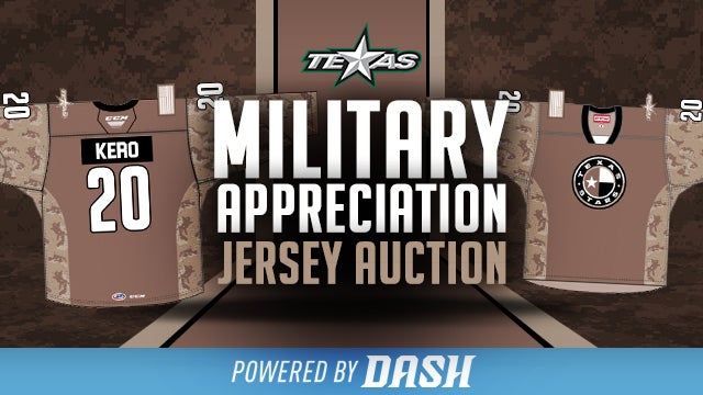Dallas Stars on X: The Military Night jersey auction is live! We're proud  to have proceeds benefit the @attacklifesloan Foundation 🇺🇸 »    / X