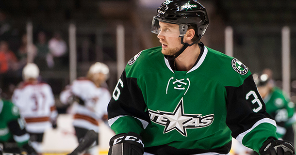 Dallas Stars Assign Nyberg to Texas