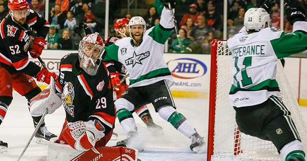 STARS OPEN 10th SEASON WITH 3-1 WIN