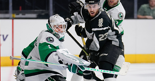 Stars Fall to Rampage in Preseason Opener Thumbnail