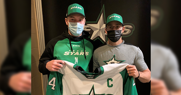 Stars Name Forward Cole Schneider Team Captain thumbnail