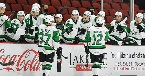 Texas Stars Power Through Iowa in Third Period for 8-4 Win thumbnail