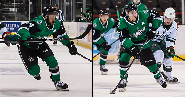 Stars Name Melnick and Baptiste Alternate Captains thumbnail